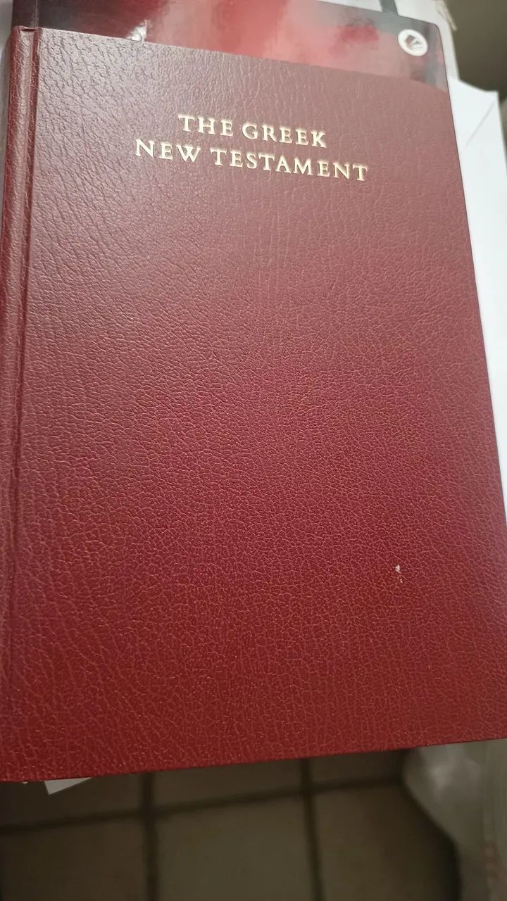 Greek New Testament Bíblia em grego Novo Testamento 