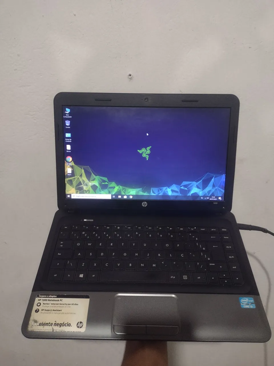 Notebook HP 1000 Core i3 6gb