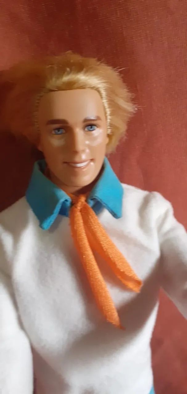 Boneco Fred Barbie coleção scooby doo - Foto 3