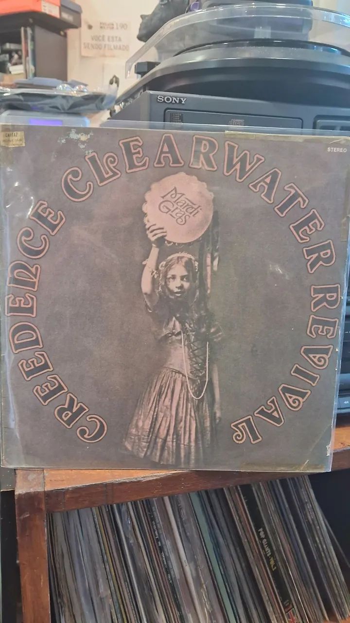 vinil Mardi Gras Creedence Clearwater Revival.