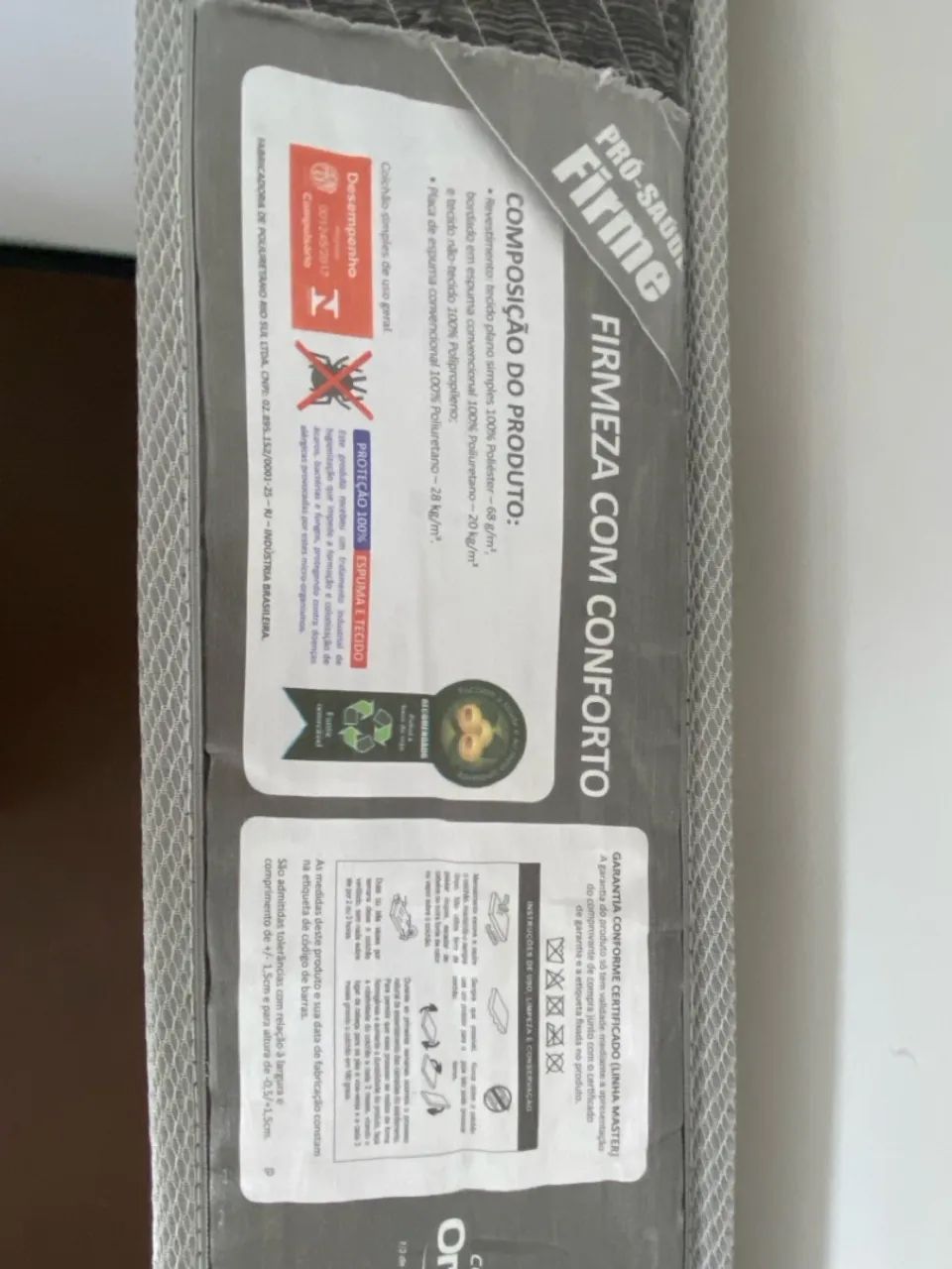 Colchão + box black Solteiro Ortobom  - Foto 4