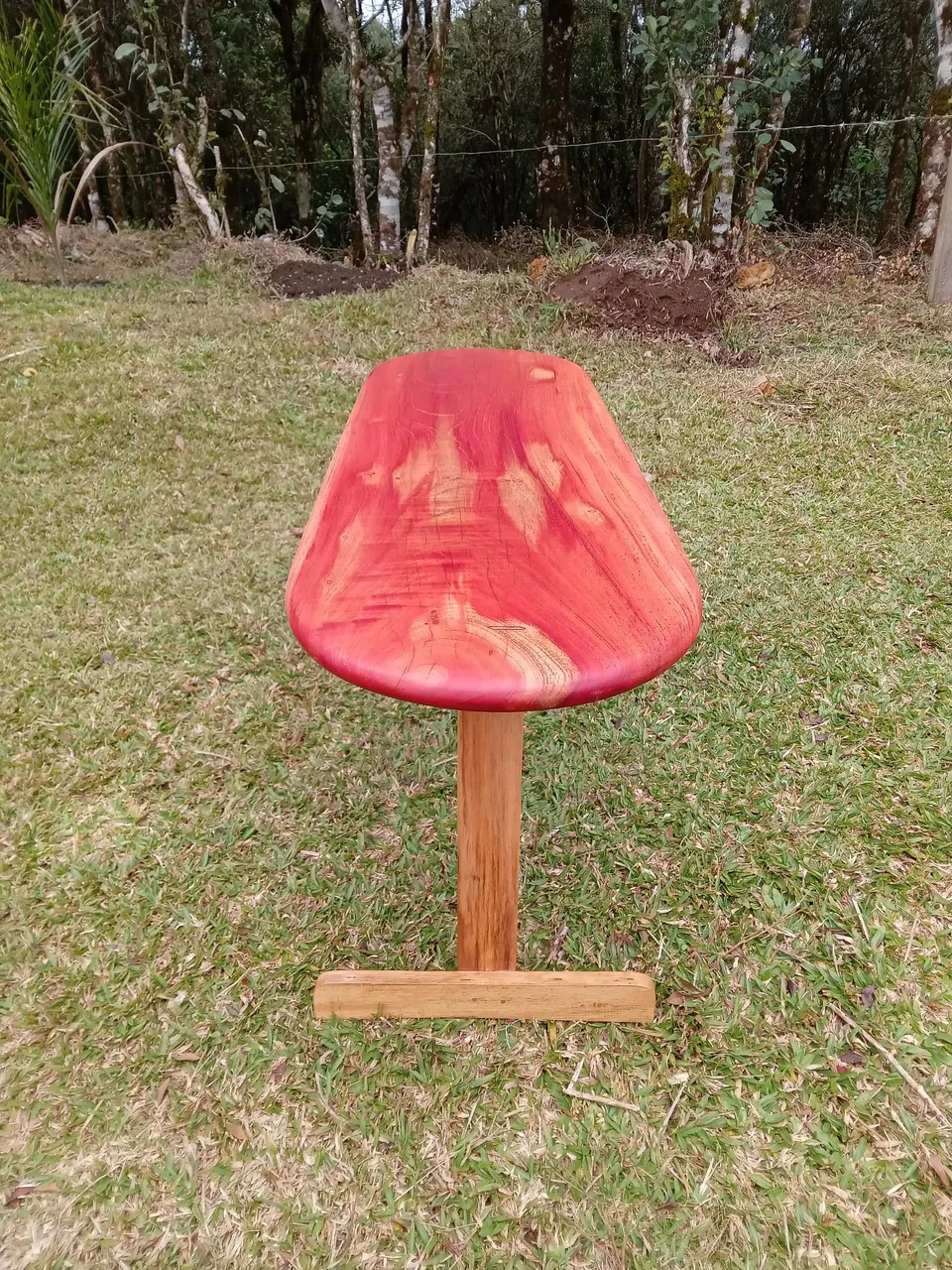 Mesa de centro de madeira