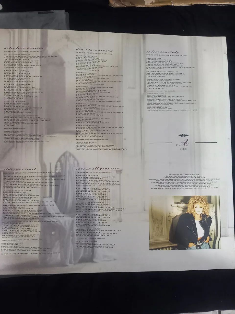 LP - Bonnie Tyler - Notes from América- Disco de Vinil - Foto 3