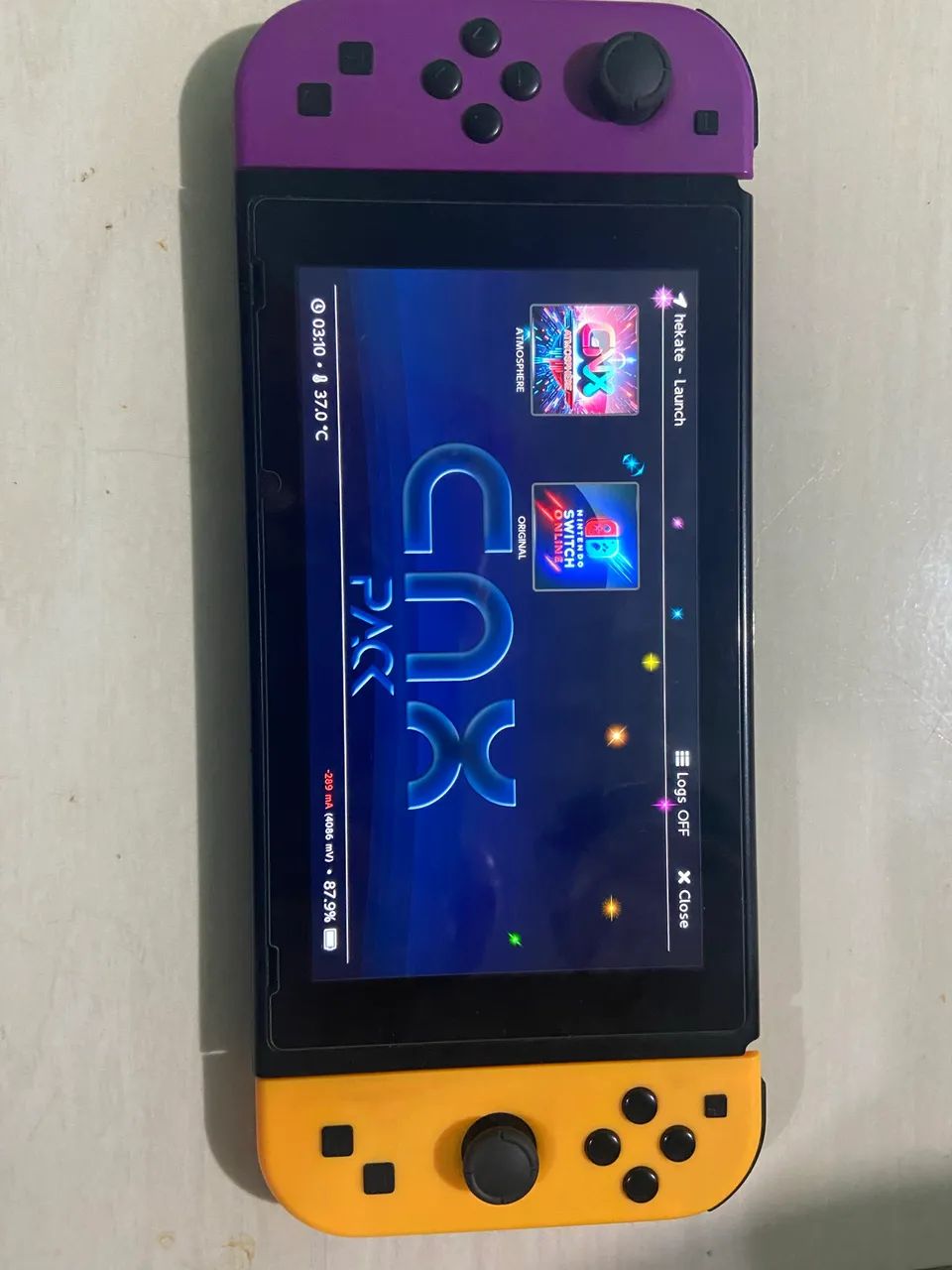 Nintendo Switch NINTENDO Switch Console Nintendo Switch - Cinza - Nova Edição - Show Game