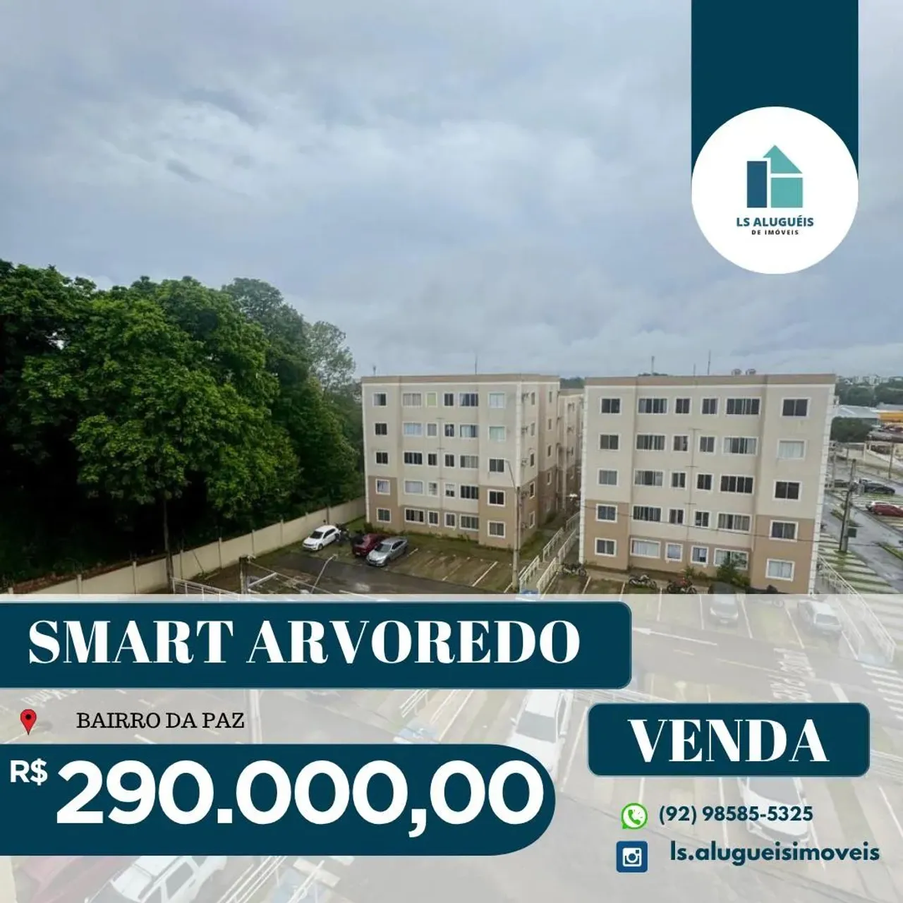 SMART ARVOREDO - Imóvel para venda com 2 quartos em Da Paz - Manaus - AM