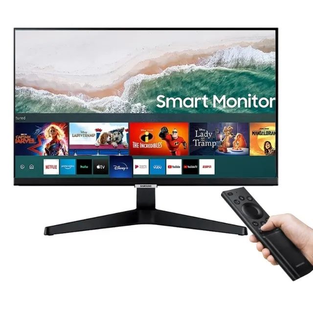 Smart Monitor Samsung M5, 24 Pol Ips, FHD, Bluetooth, HDR, HDMI, DEX