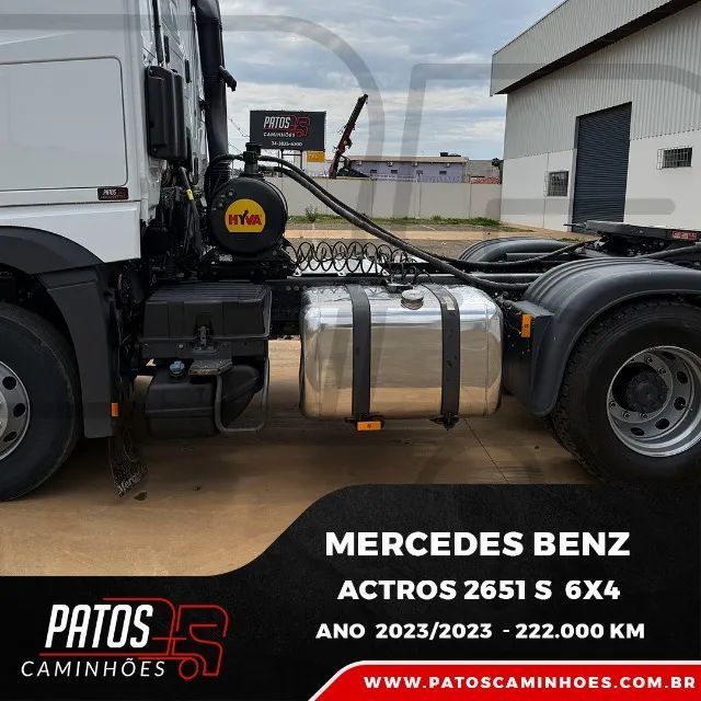 Cavalo Mecanico Mercedes Benz Actros 2651 s 6x4 2023/2023 - Foto 16