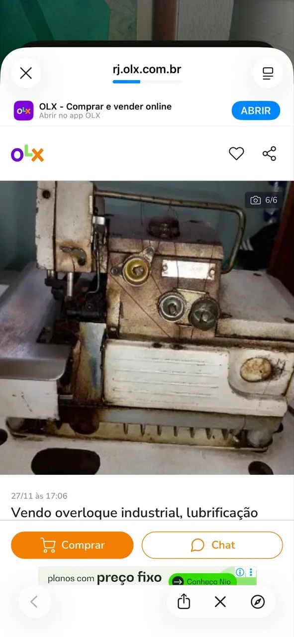 Máquina de costura overloque  - Foto 2