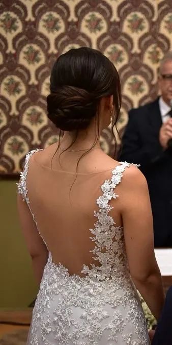 Vestido de noiva muito novo - Foto 2