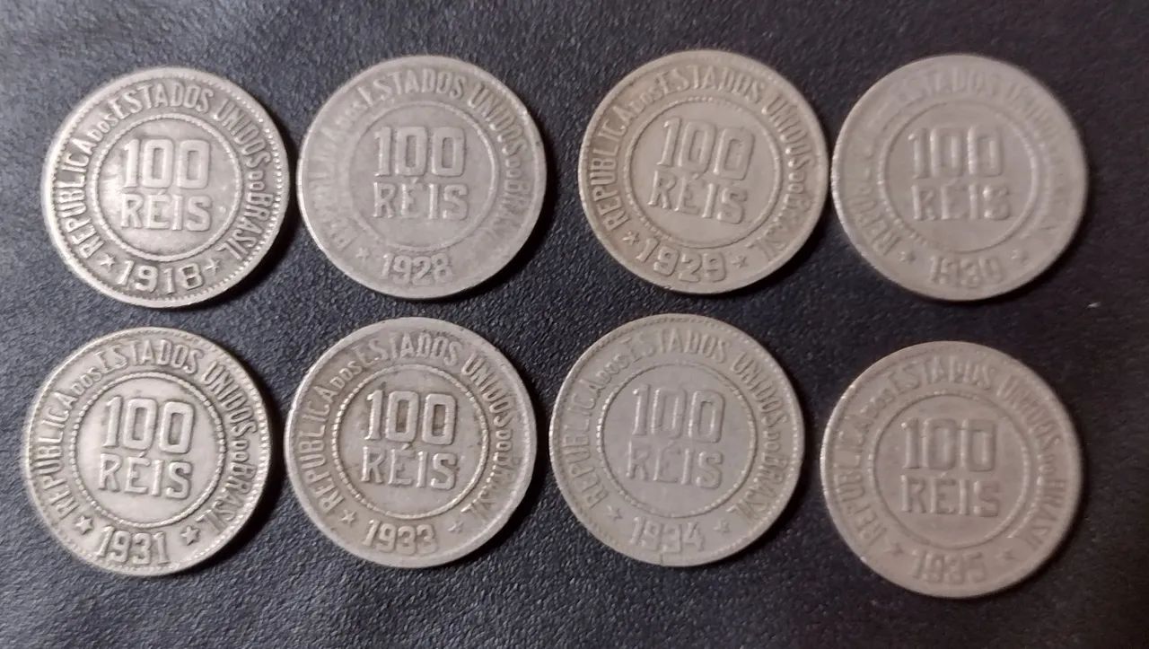 Moedas antigas 