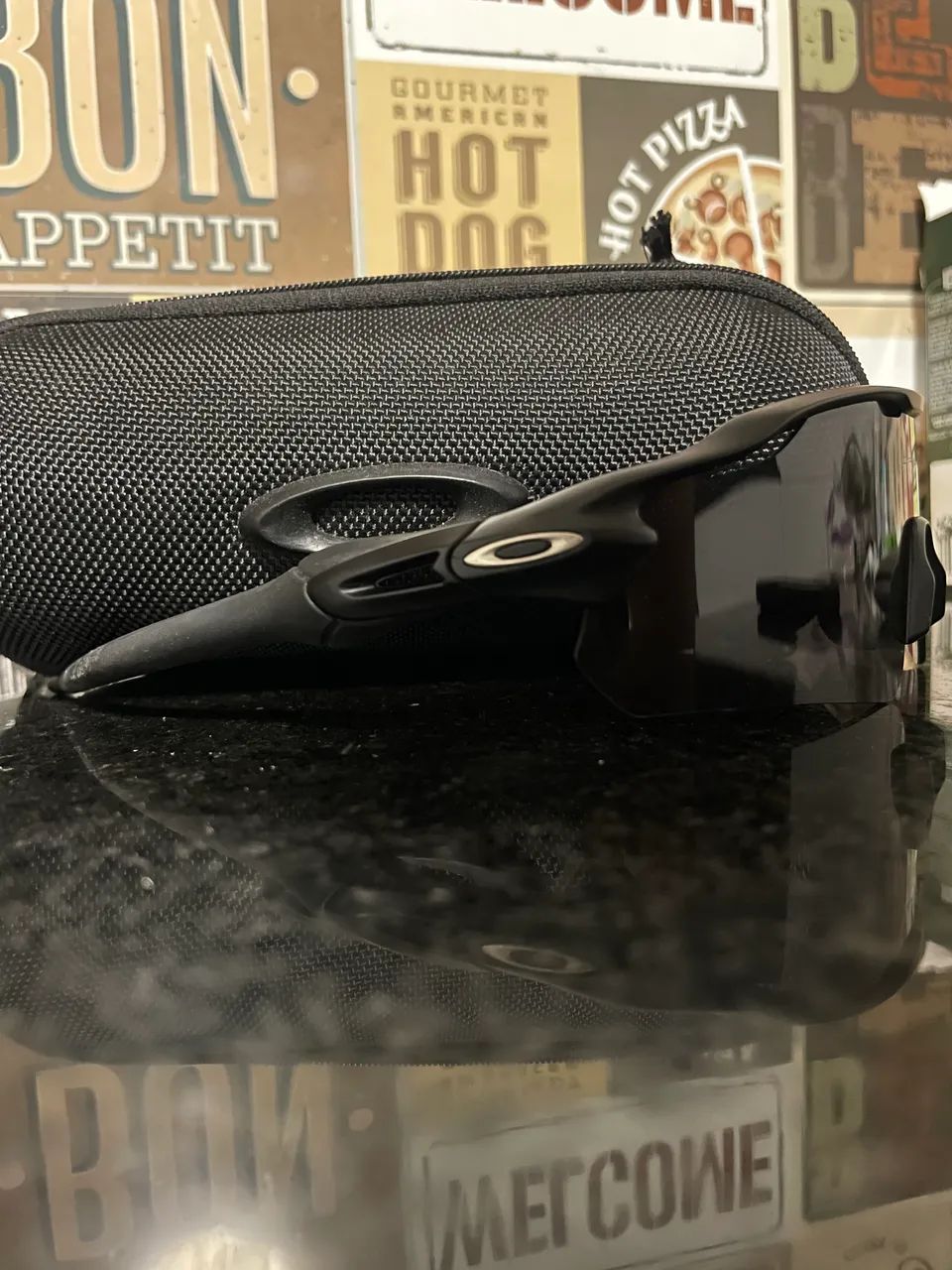 ÓCULOS RADAR OAKLEY PRETO 
