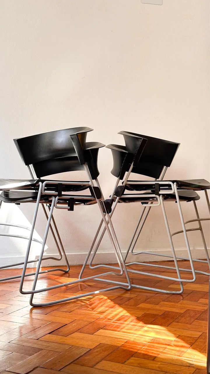 4 cadeiras giroflex - Foto 3