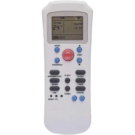 Controle Remoto Para Ar Condicionado Carrier Springer Le7070