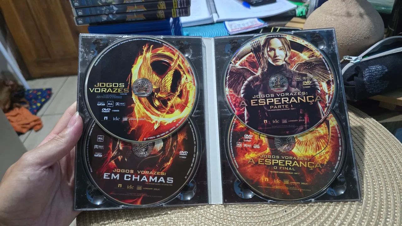 Coleção DVDS Jogos Vorazes  - Foto 2