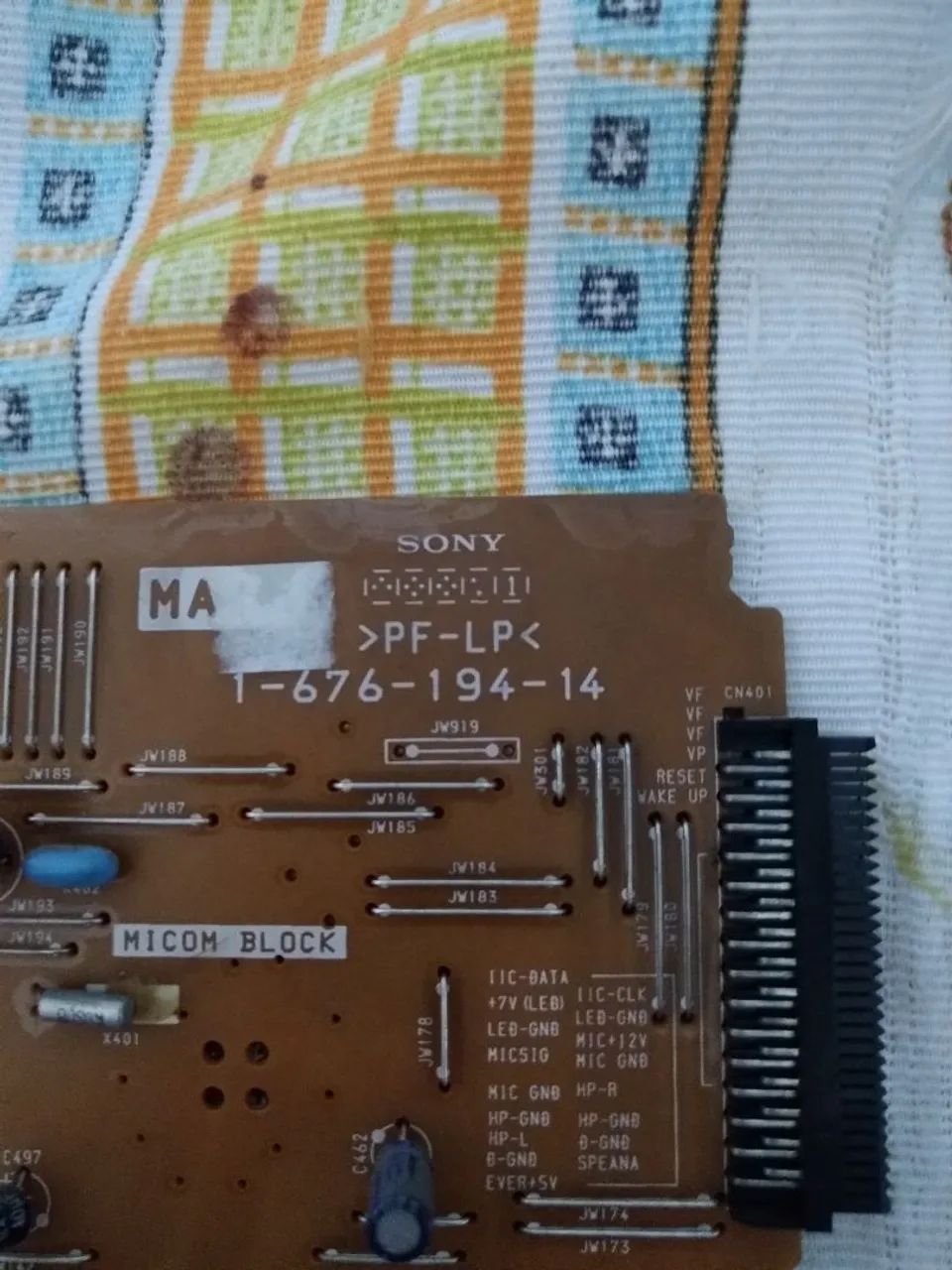 Placa Sony mhc dx5  - Foto 2