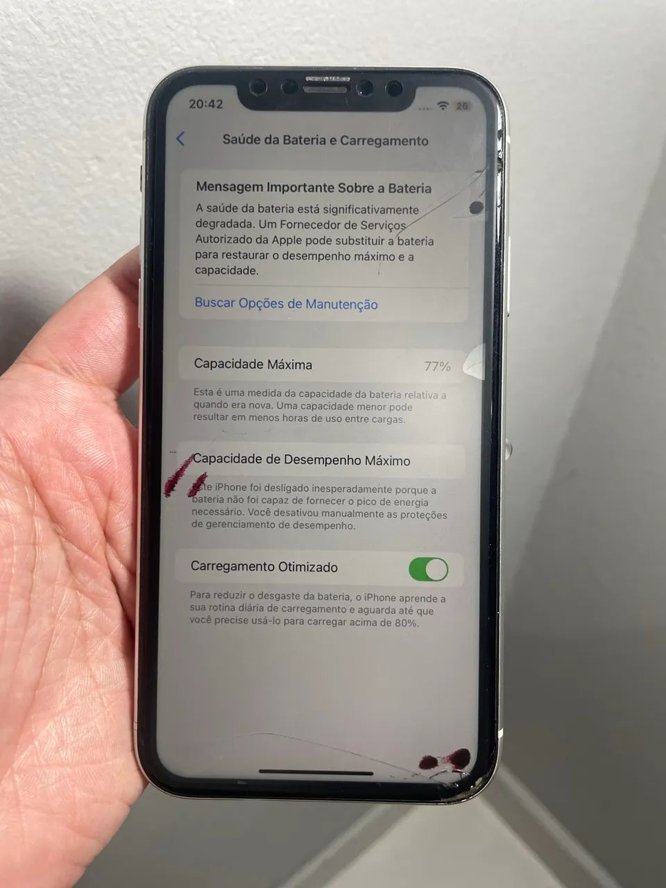 iPhone XR 64Gb trincado  - Foto 2