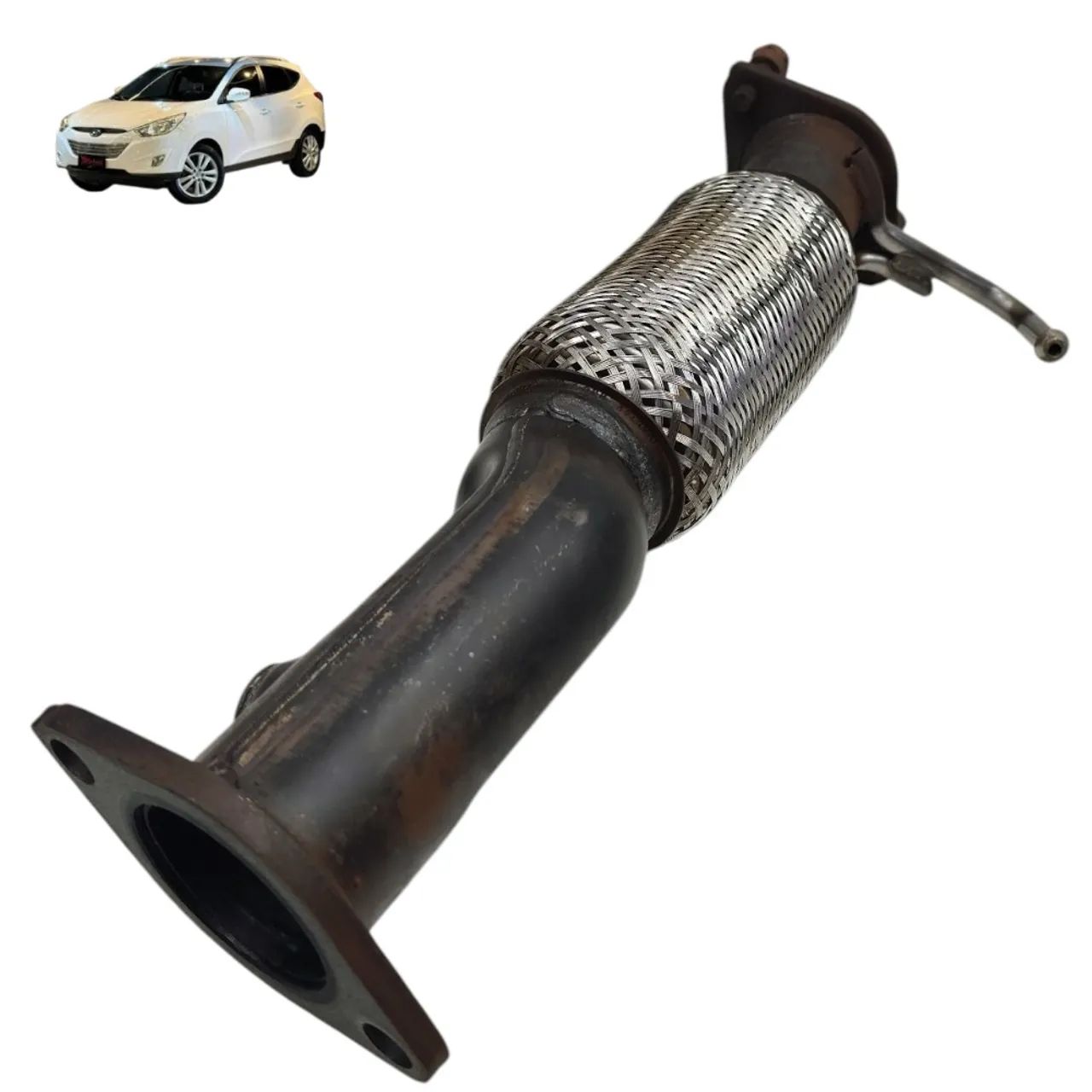 Cano flexível escape Hyundai ix35 2016 2015 2014 2013 2.0