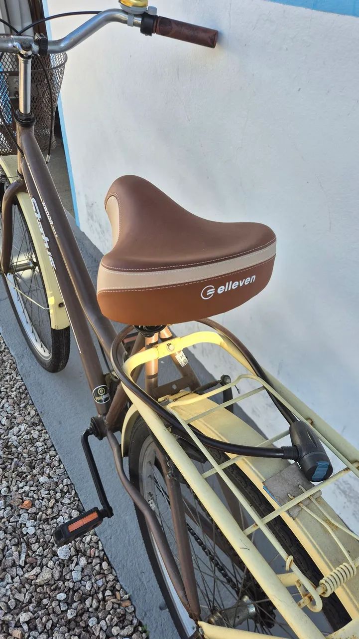 BICICLETA FEMININA COM CESTINHA ARO 26 - Foto 5