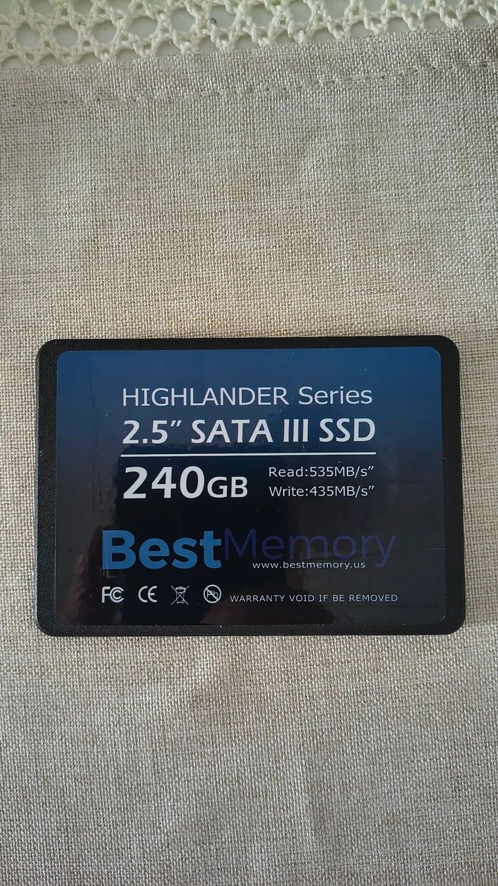 SSD Best Memory 240gb 2.5 Sata III