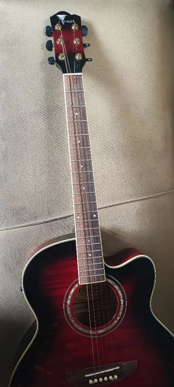 Violão Eagle Jumbo Ch 70f Rb - Foto 2