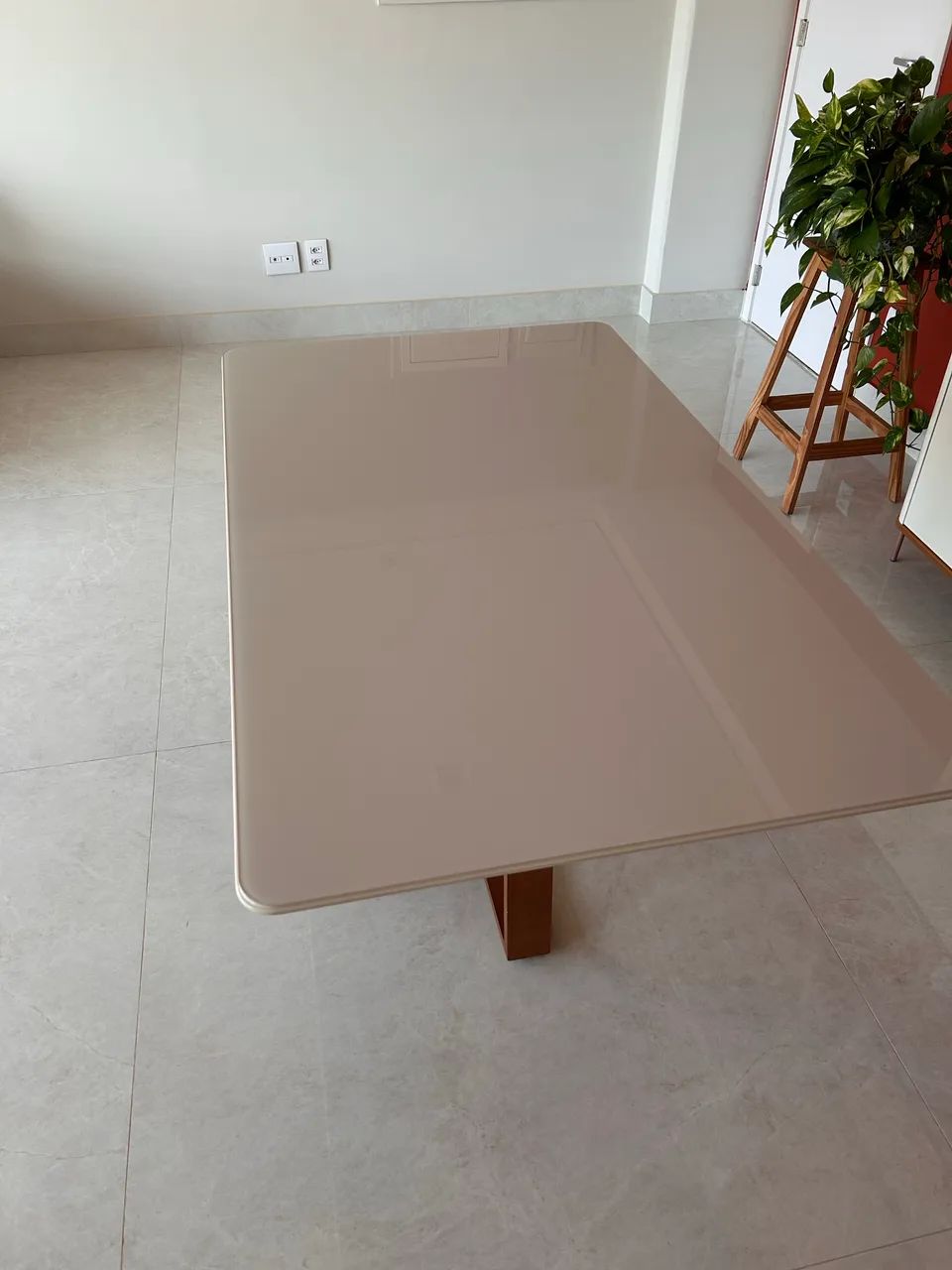 Mesa perfeita com vidro - Foto 2