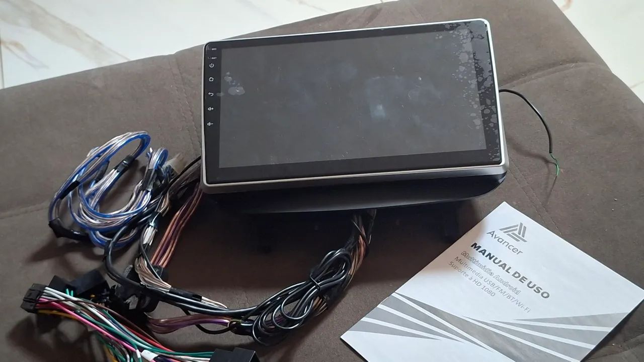 Central Multimídia Android 10.1" Avancer AVD-S10+ | Pouco Uso, Caixa e Cabos - Foto 2