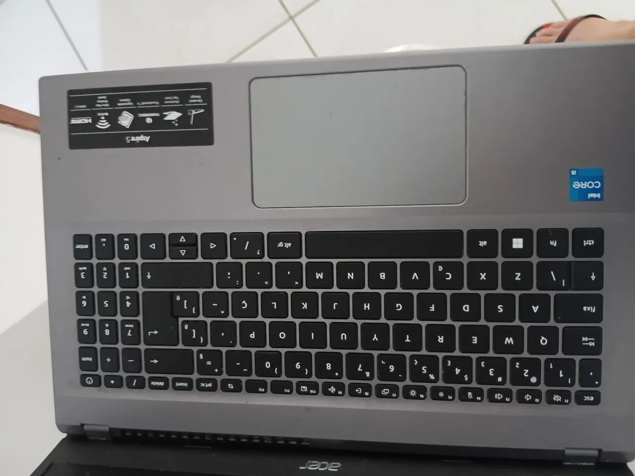 Vendo notebook Acer i5  - Foto 5