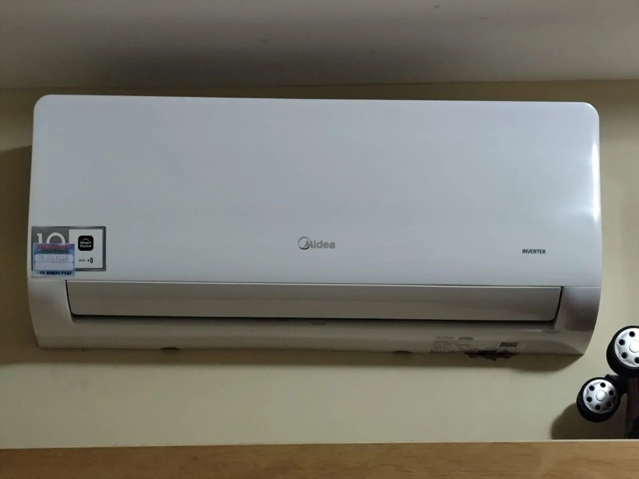 Vendo Ar condicionado Midea inverter 9000 btus - Foto 2