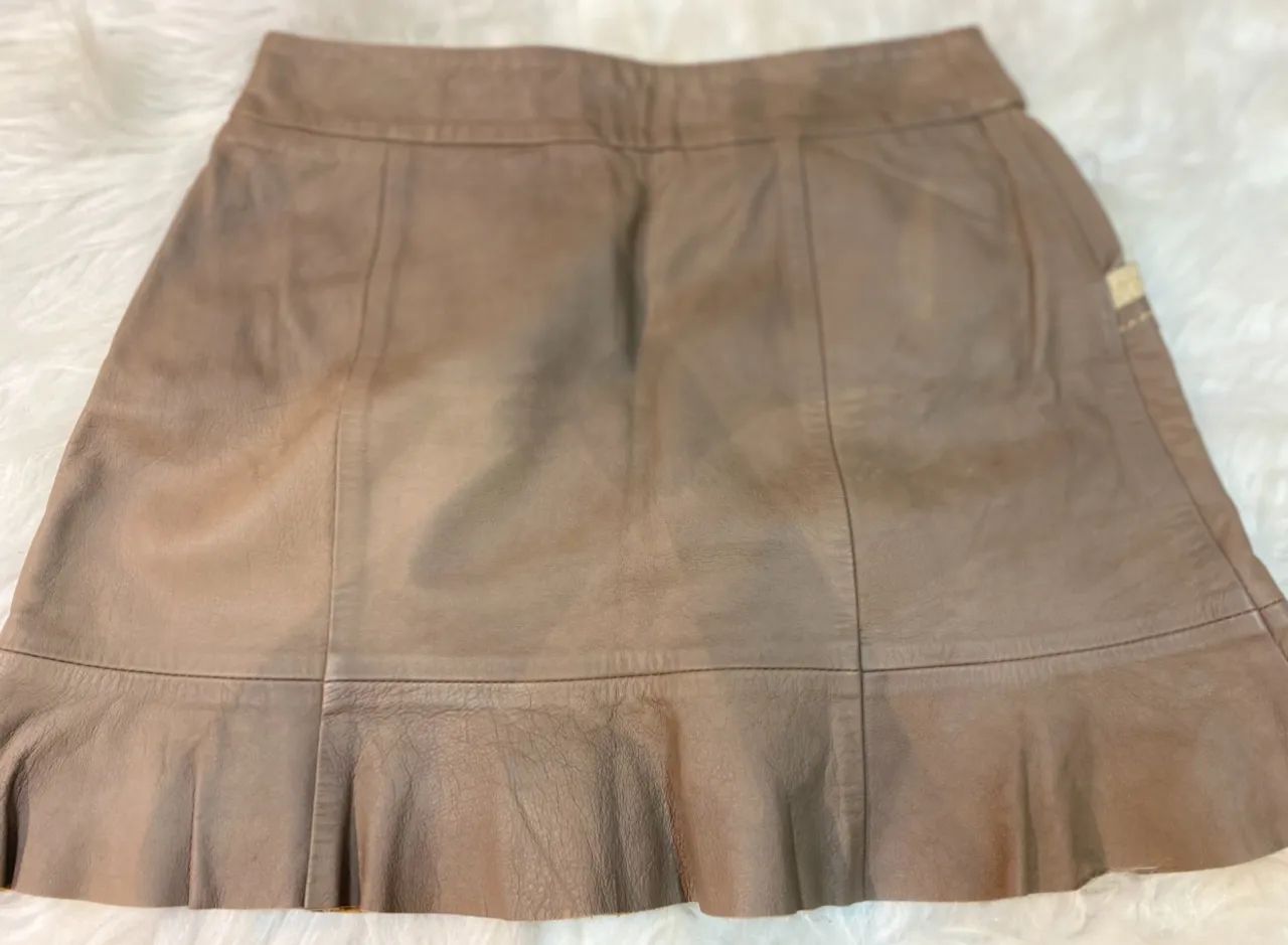 Saia de couro animale - Foto 4