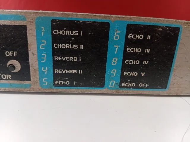 Maquina se efeitos, echoverb 2.  Delay Chorus,reverb etc - Foto 4