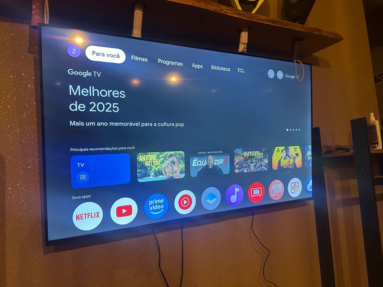 Smart tv TCL 50 polegadas 