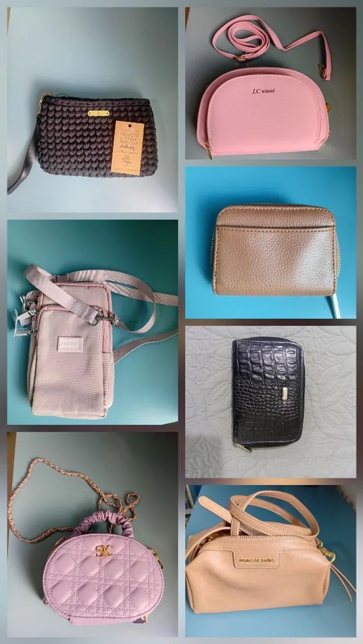 Bolsas diversas novas