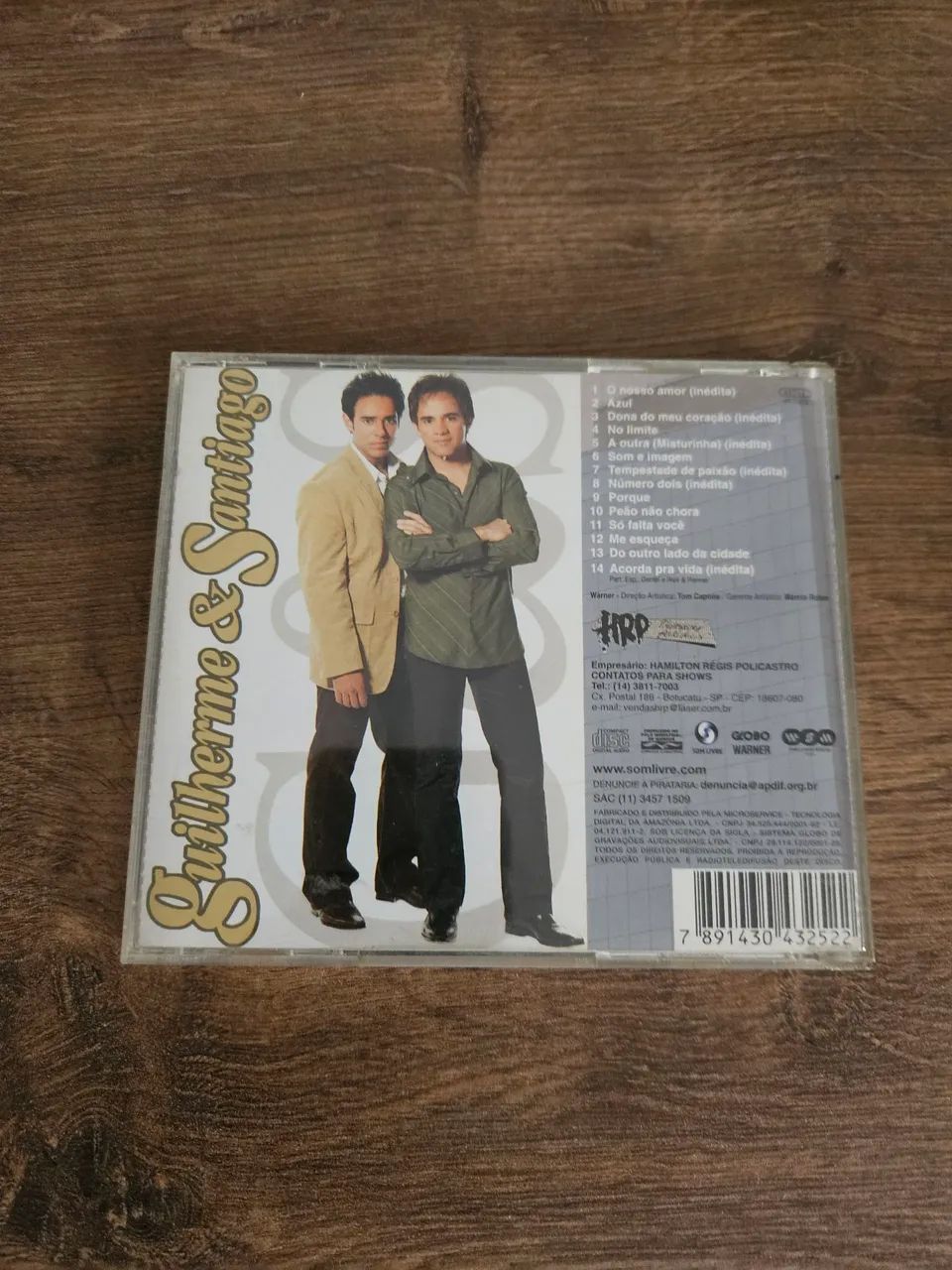 CD GUILHERME E SANTIAGO - ORIGINAL  - Foto 2