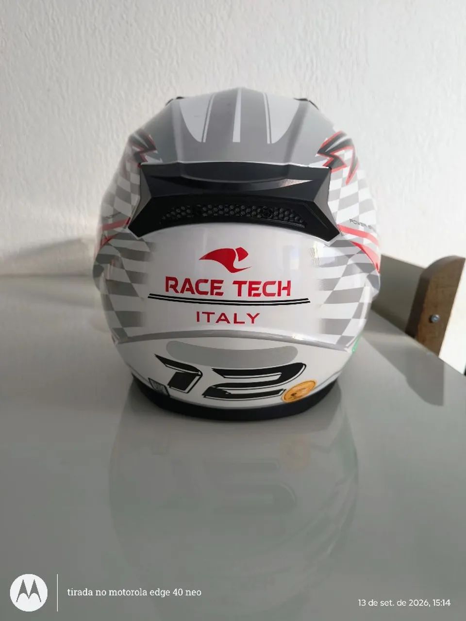 Capacete Race Tech - Foto 4