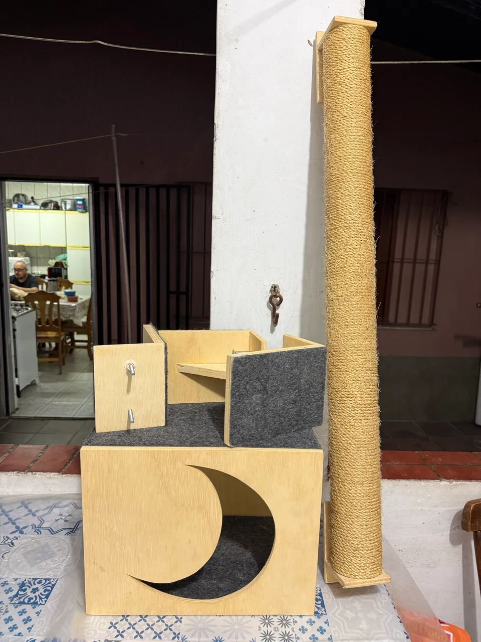 Arranhador e Prateleiras para gato (poleiro). - Foto 3
