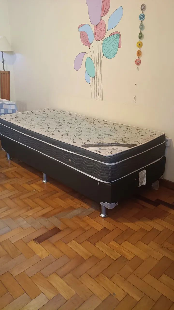 Cama box de solteiro