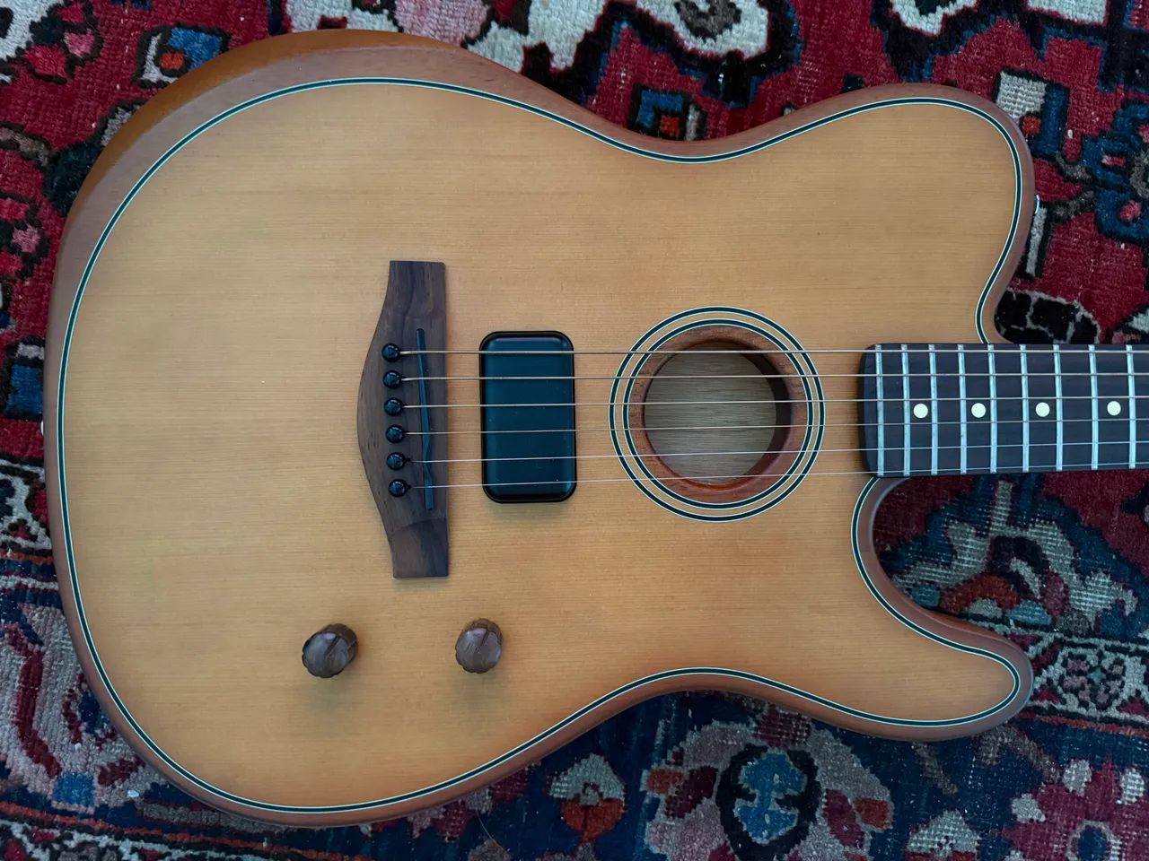 Fender Acoustasonic Telecaster - Foto 2