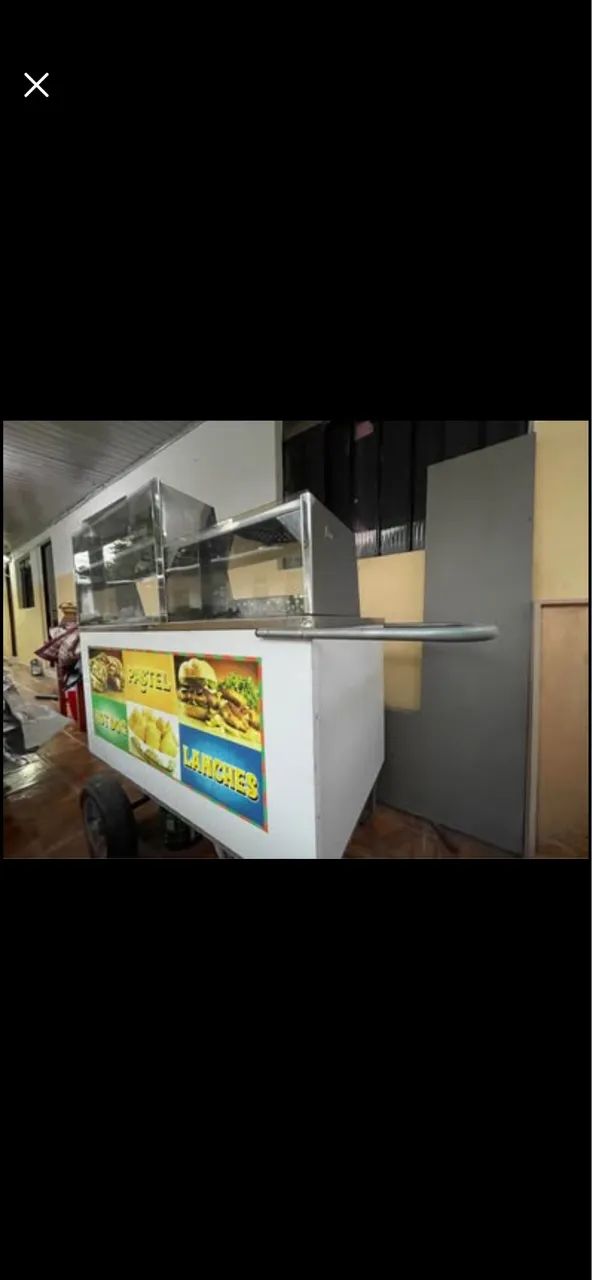 Carrinho para lanches 