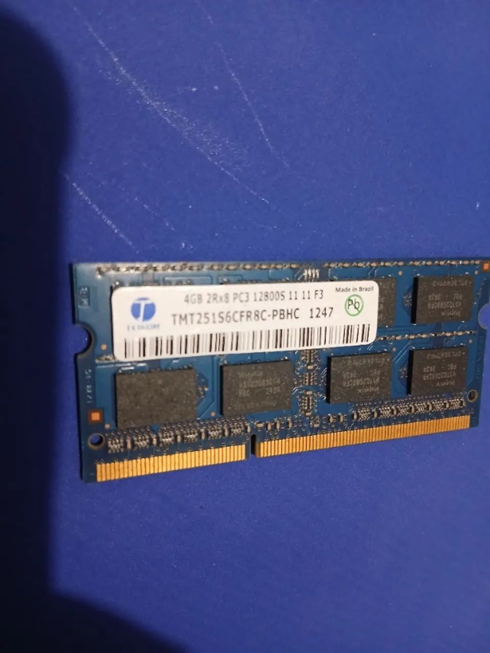 Memória Ram DDR3 4GB 12800S Notebook - Foto 2
