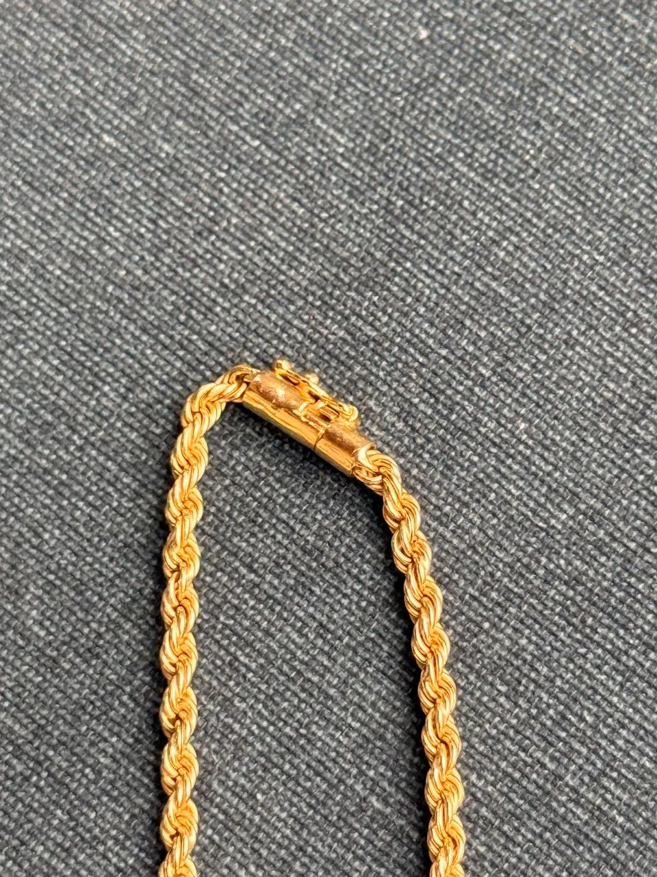 Cordão baiano 18k - Foto 2