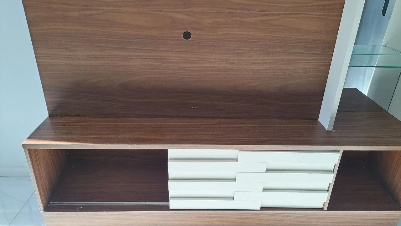 Estante com partelheiras de vidro - Foto 3