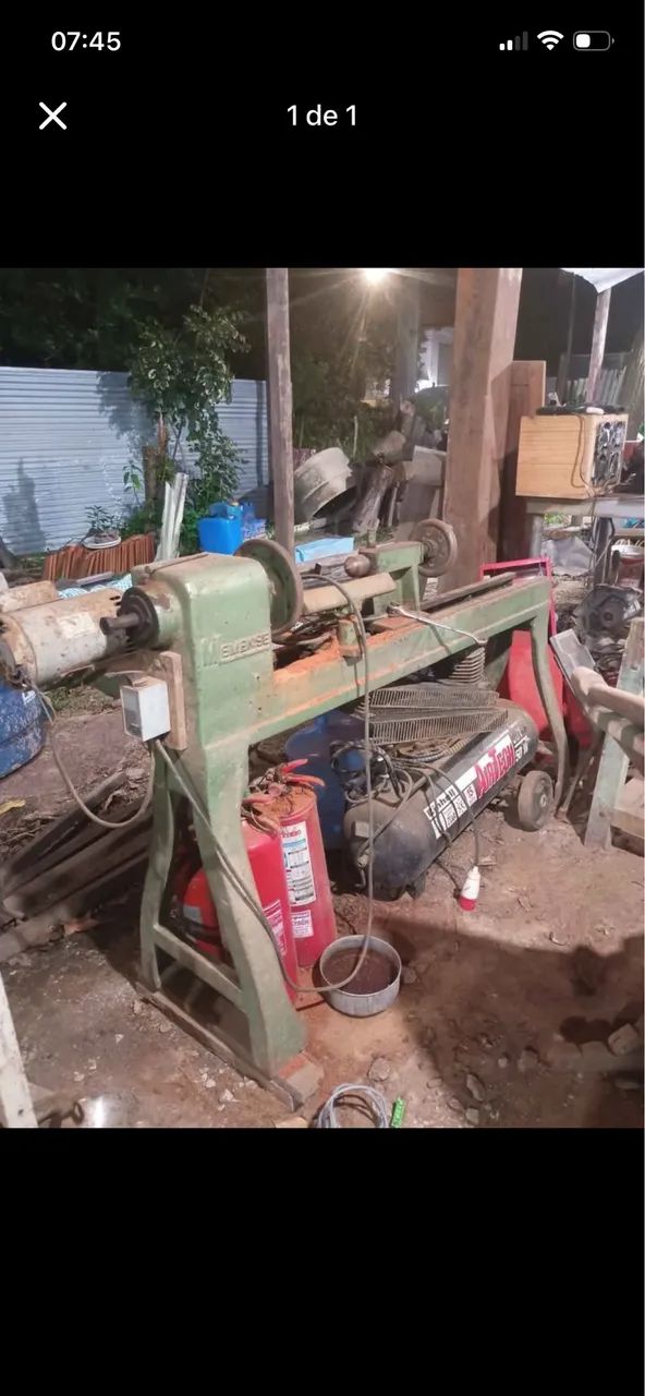 Torno industrial memense 
