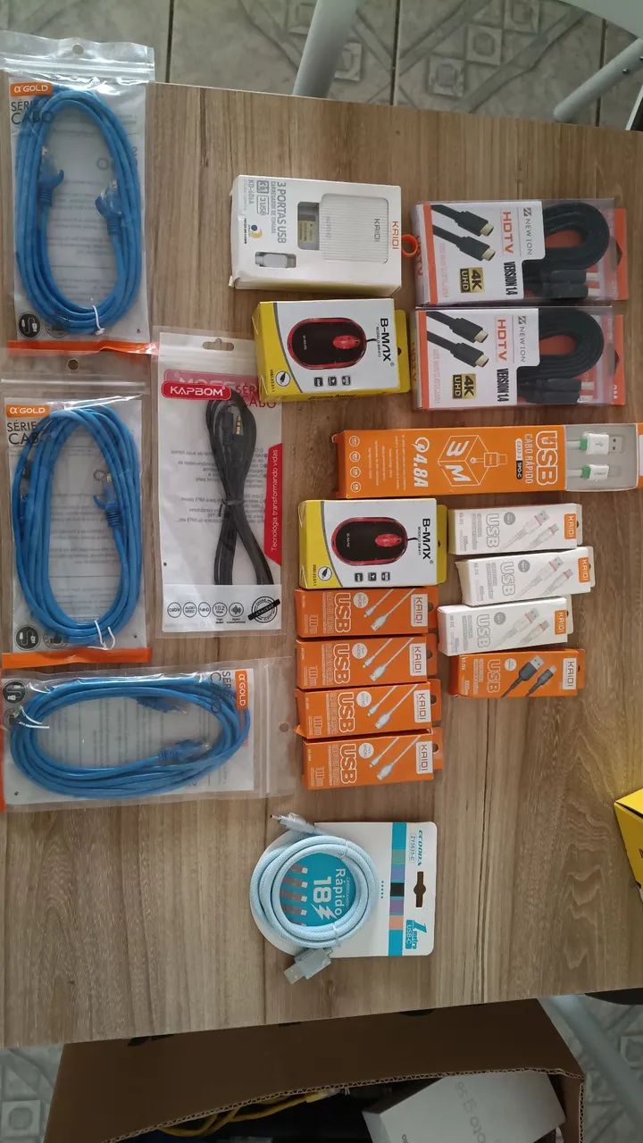 VENDO ACESSÓRIOS DE INFORMÁTICA E CELULAR 