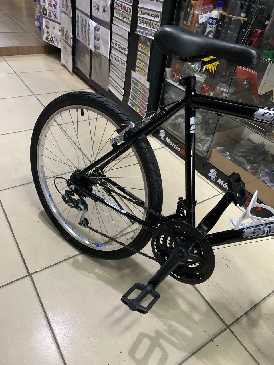 Bicicleta aro 26  Preta Gts !  - Foto 2