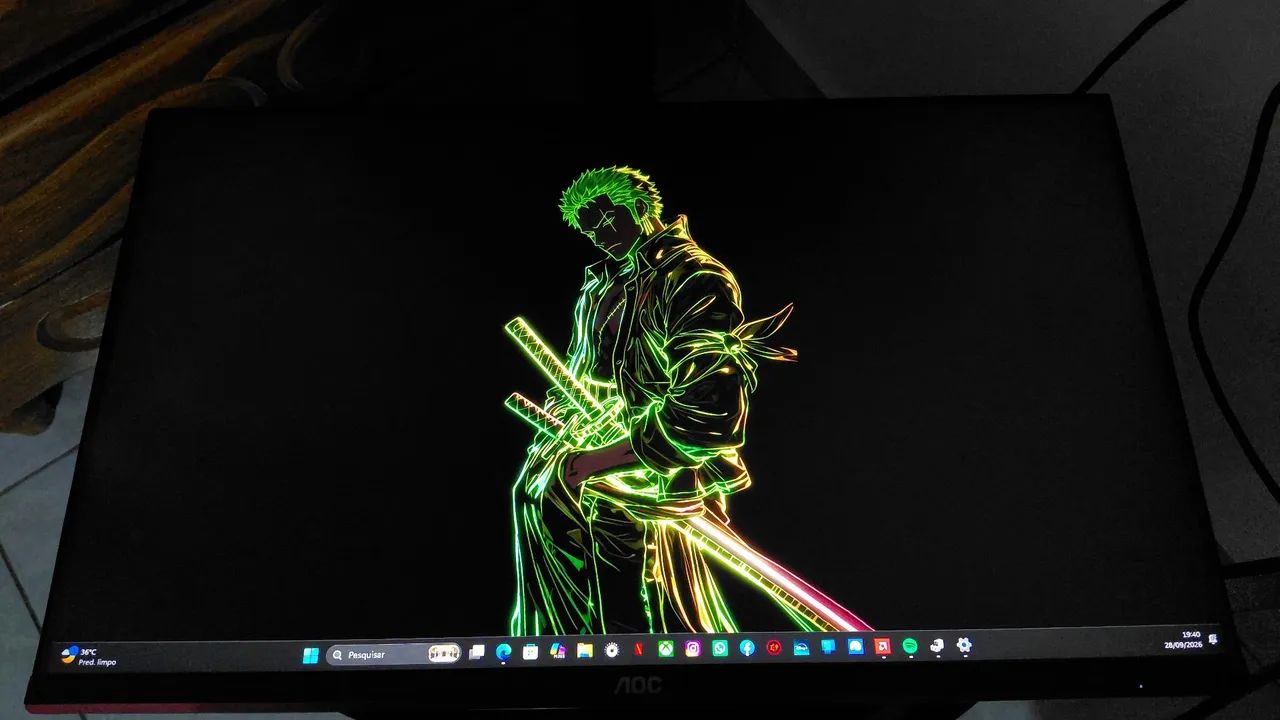 Monitor Gamer AOC 144Hz - 27Pol - Foto 2