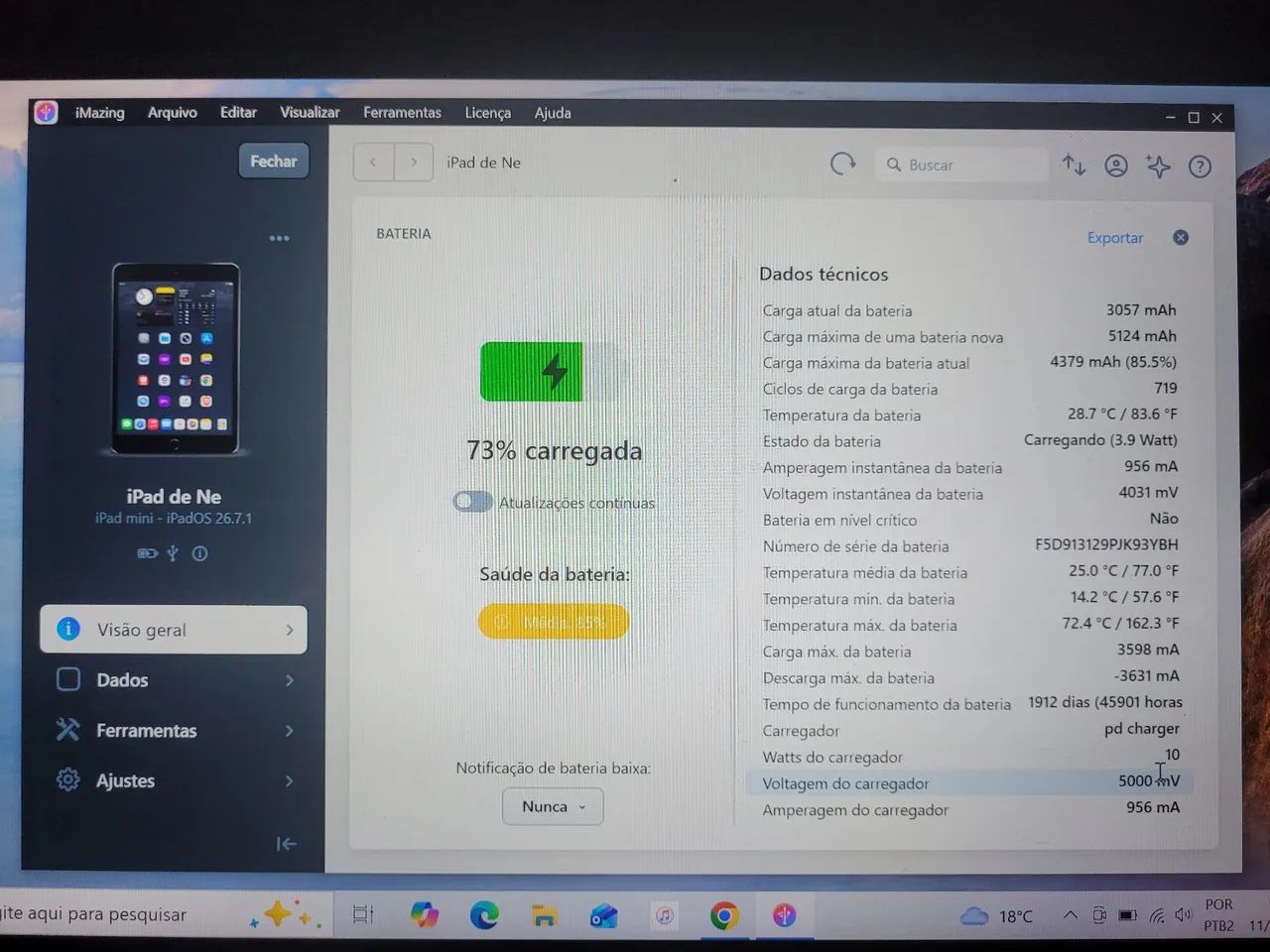 Ipad mini 5 64gb (DEFEITO NA TELA ) - Foto 4