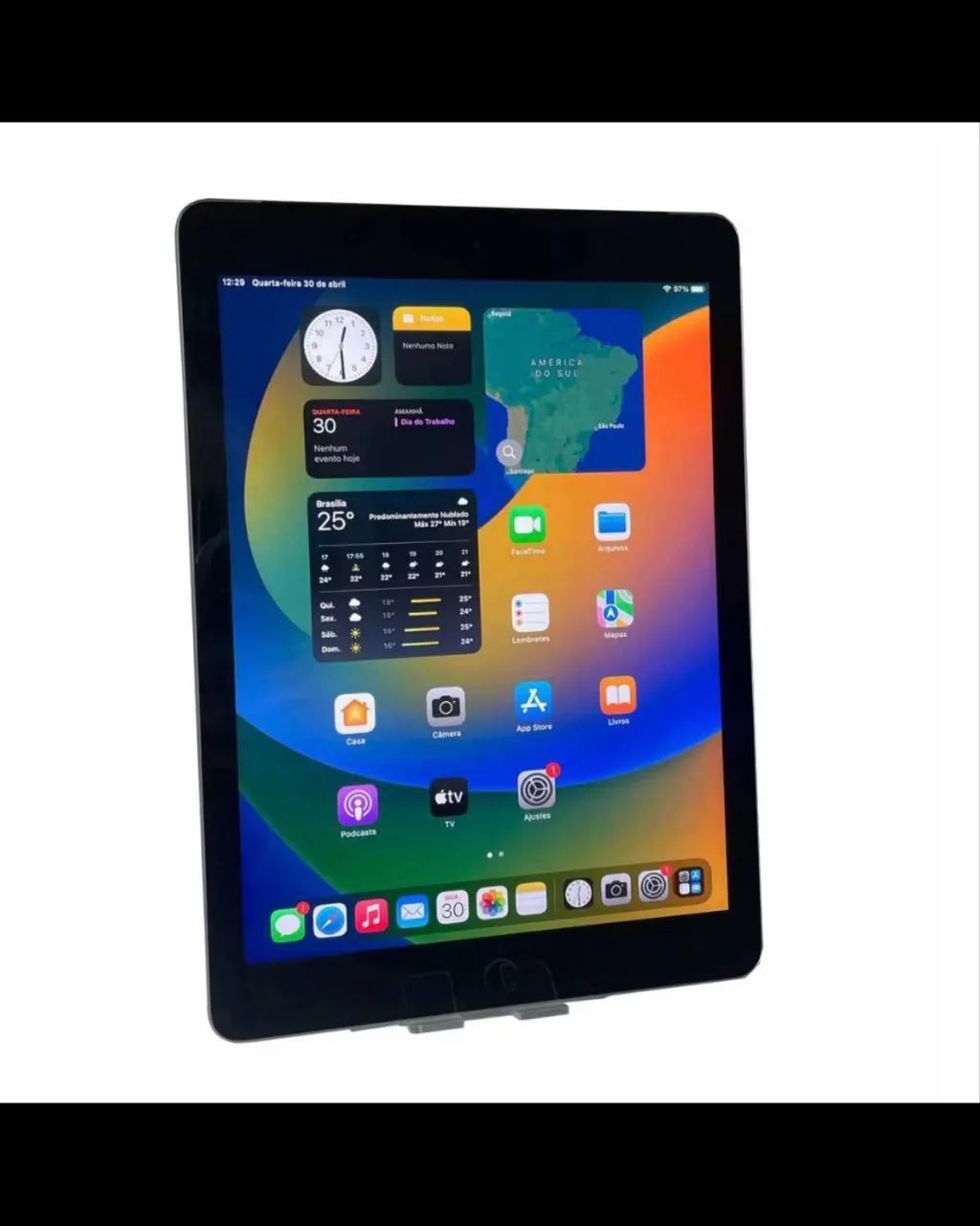 iPad 6ª Geração Cinza ACEITO OFERTAS - Foto 3