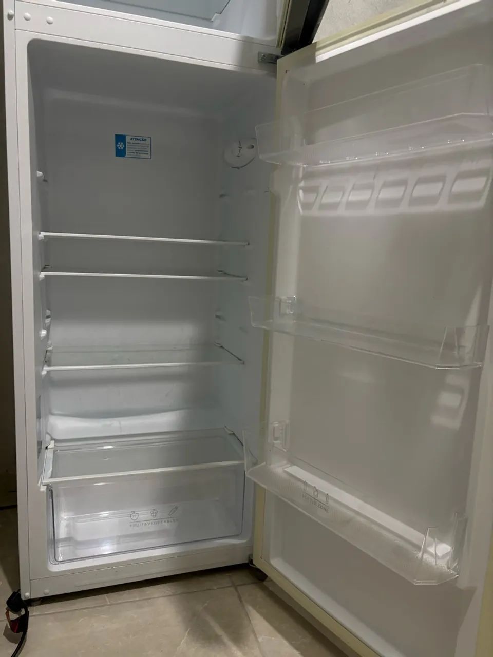 Geladeira Midea Defrost Duplex Branca - Foto 2