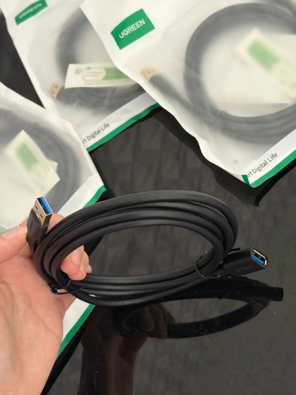 Cabo Extensor USB 3.0 Ugreen - 2 Metros - Foto 5