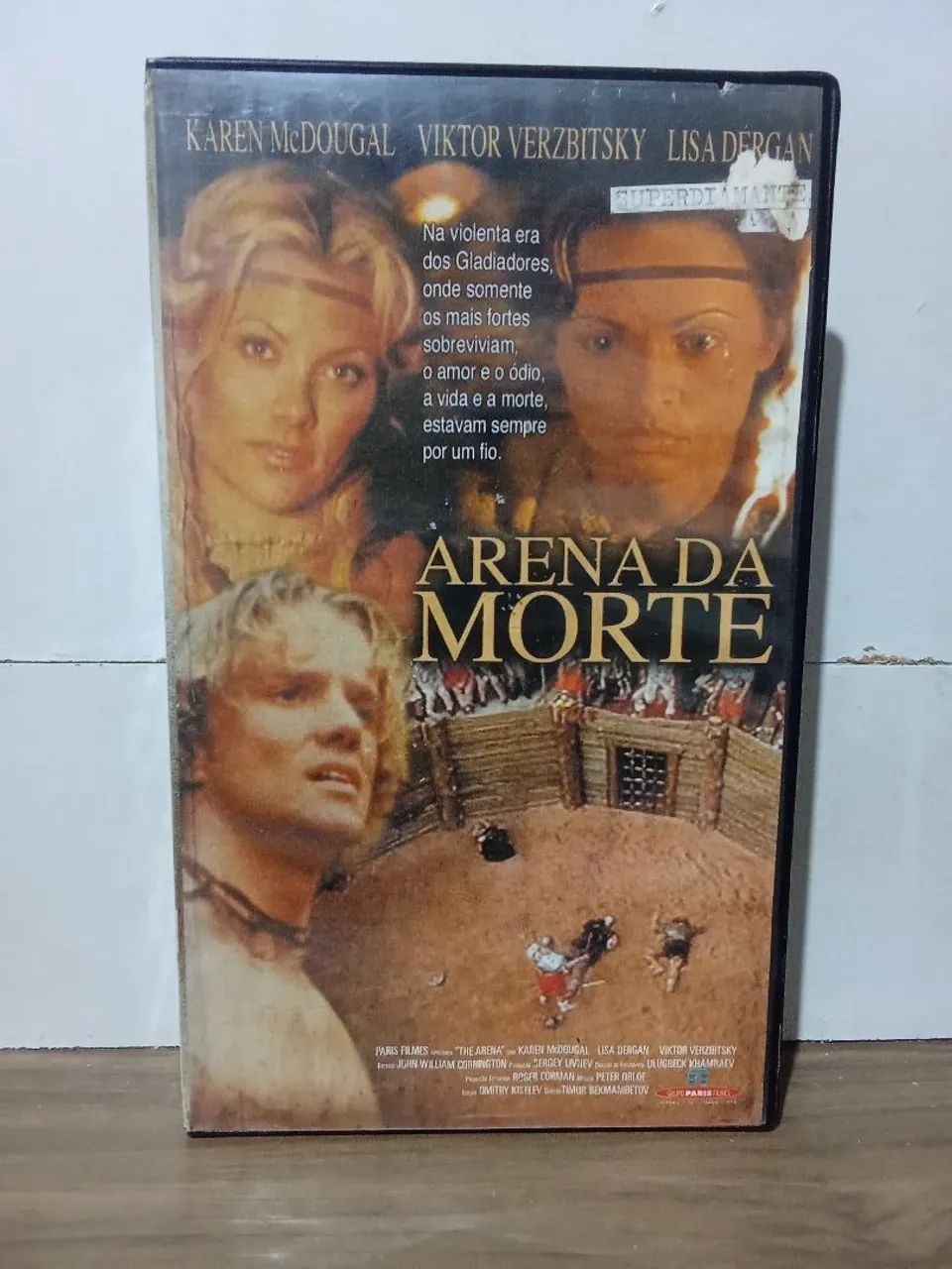 Vhs filme Arena da morte (legendado)